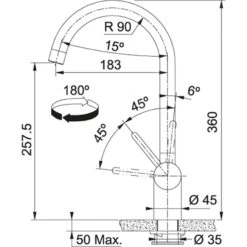 Franke Leda Neo - Küchenarmatur FC 0046, Edelstahl 115.0590.046 5 Franke Leda Neo - Küchenarmatur FC 0046, Edelstahl 115.0590.046 -Küchenarmaturen Verkauf a3211baa74038931eb80b340