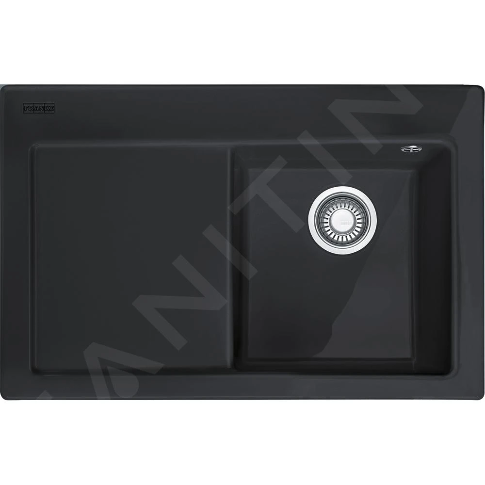 Franke Mythos - Keramikspüle MTK 611-78/7, 780x510 Mm, Onyx 124.0433.433 3 Franke Mythos - Keramikspüle MTK 611-78/7, 780x510 Mm, Onyx 124.0433.433