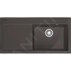 Franke Mythos - Keramikpüle MTK 611-100/7, 1000x510 Mm, Graphit 124.0335.857