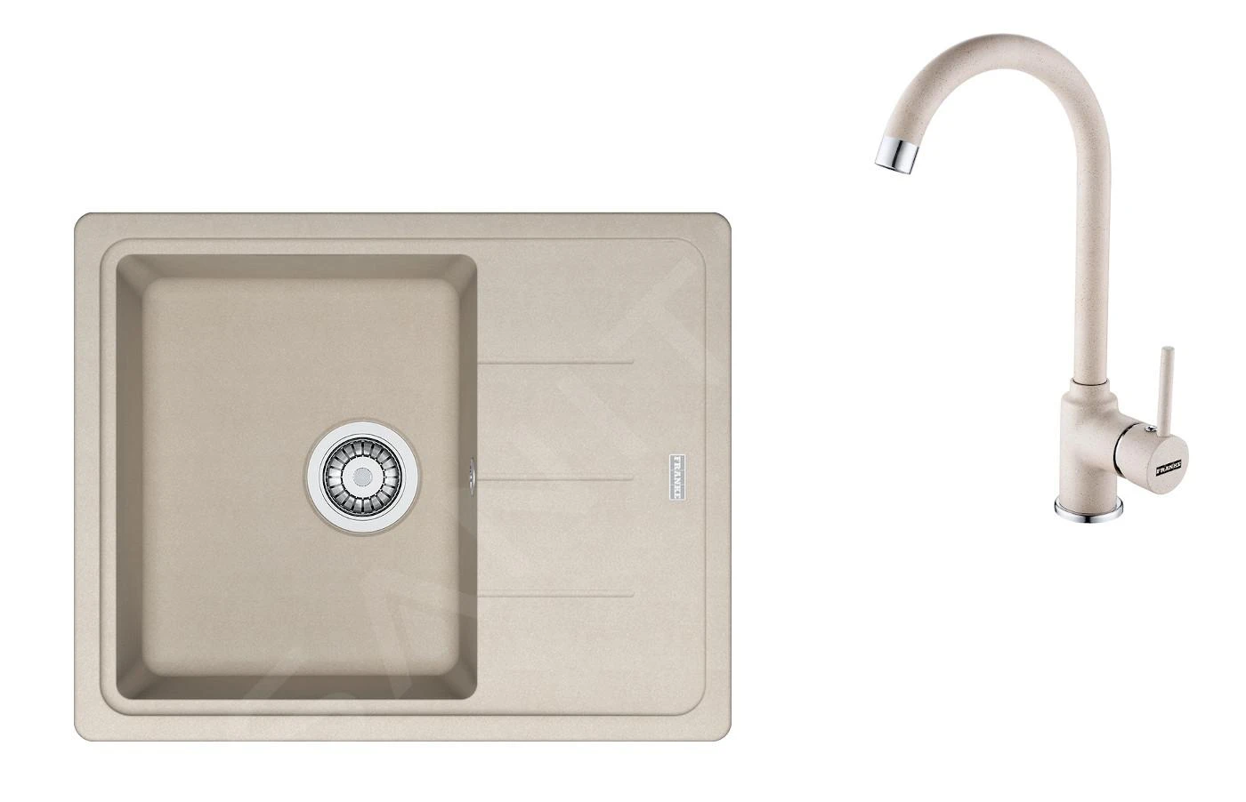 Franke Sets - SET G172, Fragranitspüle BFG 611-62 Mit Armatur FP 9000.082, Sahara/Sahara 114.0619.580 3 Franke Sets - SET G172, Fragranitspüle BFG 611-62 Mit Armatur FP 9000.082, Sahara/Sahara 114.0619.580