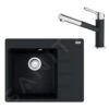 Franke Sets - Set G215, Fragranit-Spüle CNG 611-62 TL/2 Und Armatur FC 3055.901, Schwarz Matt/chrom 114.0675.669 -Küchenarmaturen Verkauf a9ecef5a66b5d82f15c7befe