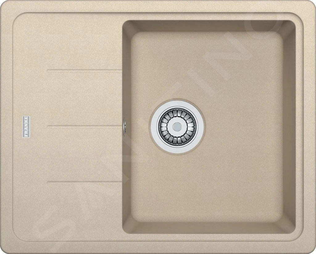 Franke Basis - Fragranit Spülbecken BFG 611-62, 620x500 Mm, Sand 114.0285.108 3 Franke Basis - Fragranit Spülbecken BFG 611-62, 620x500 Mm, Sand 114.0285.108