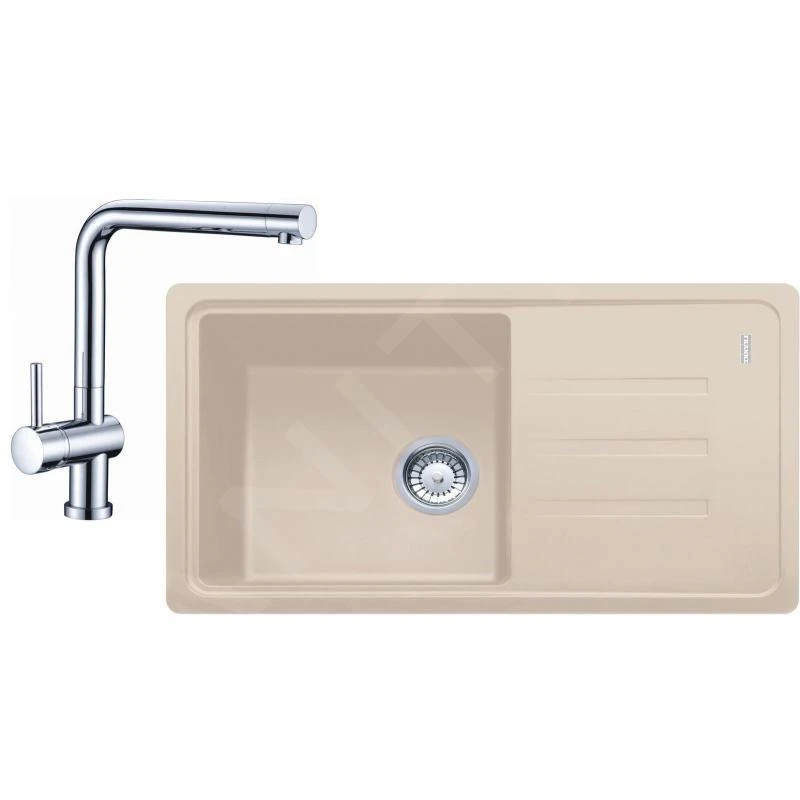 Franke Sets - Küchenset G120, Fragranitspüle BSG 611-78/39 + Armatur Samoa, Sahara/Chrom 114.0440.883 3 Franke Sets - Küchenset G120, Fragranitspüle BSG 611-78/39 + Armatur Samoa, Sahara/Chrom 114.0440.883