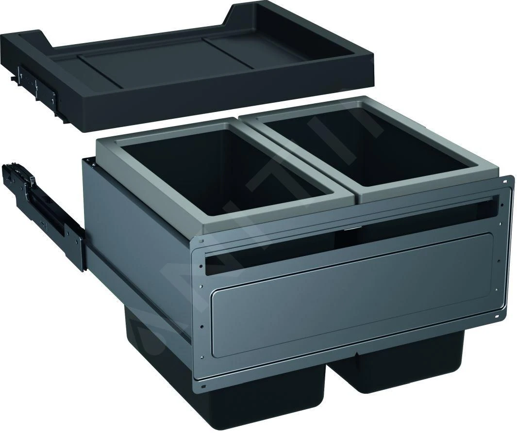 Franke Abfalltrennsysteme - Abfalleimer FX 60 26-26, Eingebaut 121.0557.764 3 Franke Abfalltrennsysteme - Abfalleimer FX 60 26-26, Eingebaut 121.0557.764