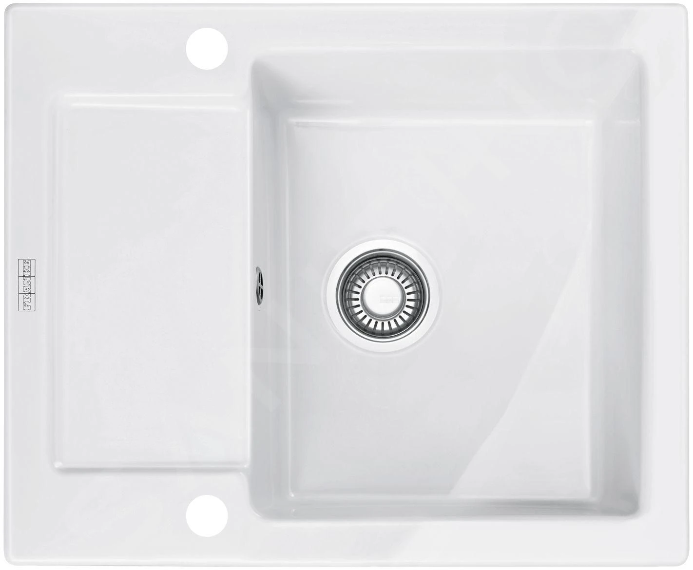 Franke Maris - Keramikspüle MRK 611-62, 620x510 Mm, Glacier 124.0335.678 3 Franke Maris - Keramikspüle MRK 611-62, 620x510 Mm, Glacier 124.0335.678