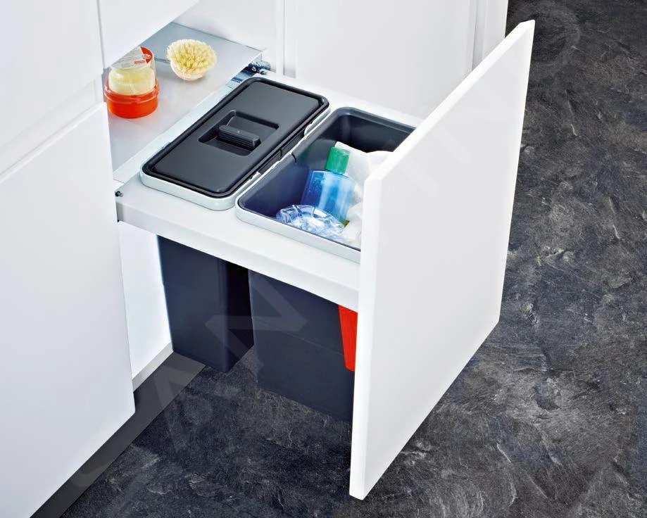 Franke Abfalltrennsysteme - Abfalleimer Garbo 45-2, Eingebaut 121.0200.692 5 Franke Abfalltrennsysteme - Abfalleimer Garbo 45-2, Eingebaut 121.0200.692 – Bild 3