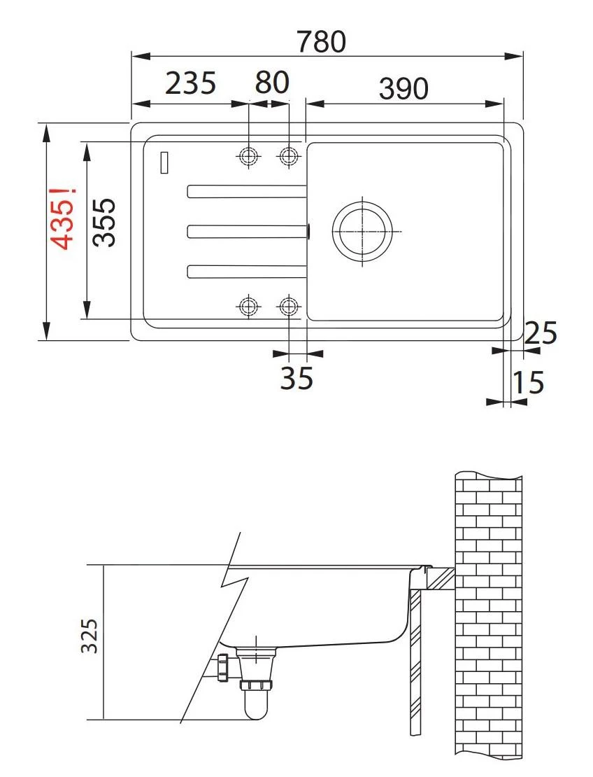Franke Sets - Küchenset G120, Fragranitspüle BSG 611-78/39 + Armatur Samoa, Sahara/Chrom 114.0440.883 4 Franke Sets - Küchenset G120, Fragranitspüle BSG 611-78/39 + Armatur Samoa, Sahara/Chrom 114.0440.883 – Bild 2