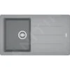 Franke Basis - Fragranit Spülbecken BFG 611-86, 860x500 Mm, Steingrau 114.0494.919