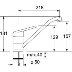 Franke Sets - Küchenset N61, Spülbecken Edelstahl AMX 610 + Küchenarmatur FG 1839.031, Chrom 101.0441.395 -Küchenarmaturen Verkauf cae49766bd9c824080bf069d