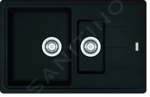Franke Basis - Fragranit Küchenspüle BFG 651-78, 780x500 Mm, Schwarz Matt 114.0661.514 6 Franke Basis - Fragranit Küchenspüle BFG 651-78, 780x500 Mm, Schwarz Matt 114.0661.514 – Bild 4