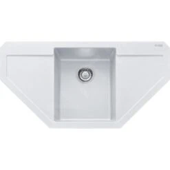 Franke Maris - Fragranit Spülbecken MRG 612 E, 960x500 Mm, Weiß Eis 114.0250.568