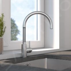 Franke Eos Neo - Spültischarmatur FC 0045.501 , Edelstahl 115.0590.044 11 Franke Eos Neo - Spültischarmatur FC 0045.501 , Edelstahl 115.0590.044 -Küchenarmaturen Verkauf d26b1ff1a6ee8cdf91230ff9