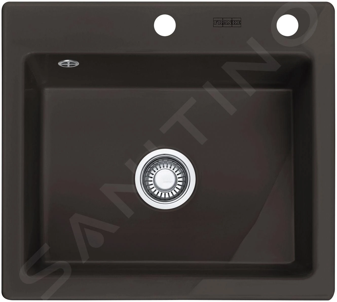 Franke Mythos - Keramikspüle MTK 610-58, 580x510 Mm, Graphit 124.0335.850 3 Franke Mythos - Keramikspüle MTK 610-58, 580x510 Mm, Graphit 124.0335.850