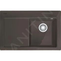 Franke Mythos - Keramikspüle MTK 611-78/7, 780x510 Mm, Glacier 124.0433.434