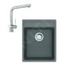 Franke Sets - Set G242, Fragranite-Spüle MRG 610-37 RTL Und Samoa-Armatur, Grauer Stein / Chrom 114.0675.643 2 Franke Sets - Set G242, Fragranite-Spüle MRG 610-37 RTL Und Samoa-Armatur, Grauer Stein / Chrom 114.0675.643 -Küchenarmaturen Verkauf ec0f0f0a955cb775f1781883