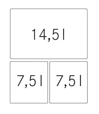 Franke Abfalltrennsysteme - Abfalleimer Easysort 450-1-2, Eingebaut 121.0494.150 5 Franke Abfalltrennsysteme - Abfalleimer Easysort 450-1-2, Eingebaut 121.0494.150 – Bild 3