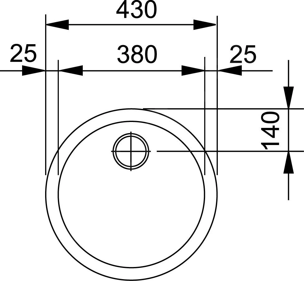 Franke Rambla - Spülbecken Edelstahl RAN 610-38, 3 1/2", Durchmesser 380x180 Mm 101.0361.012 3 Franke Rambla - Spülbecken Edelstahl RAN 610-38, 3 1/2", Durchmesser 380x180 Mm 101.0361.012 – Bild 2