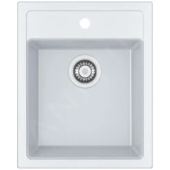 Franke Sirius - Tectonite Spülbecken SID 610-40, 430x530 Mm, Weiß 114.0503.010