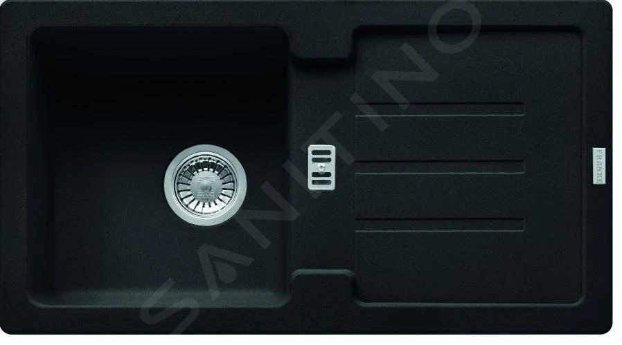 Franke Strata - Fragranit Spülbecken STG 614-78, 780x435 Mm, Schwarz Matt 114.0661.517 3 Franke Strata - Fragranit Spülbecken STG 614-78, 780x435 Mm, Schwarz Matt 114.0661.517