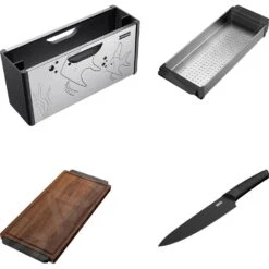 Franke Zubehör - Box Zum Spülbecken Mit Zubehör, Edelstahl/Kunststoff Schwarz 112.0619.946 -Küchenarmaturen Verkauf f106e43c54923d835b1435ad