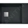 Franke Fresno - Fragranitspüle FSG 611-88, 877x495 Mm, Onyx 114.0616.906