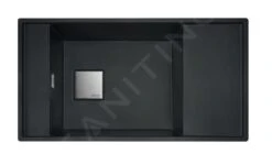 Franke Fresno - Fragranitspüle FSG 611-88, 877x495 Mm, Onyx 114.0616.906