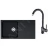 Franke Sets - Küchenset T41, Tectonite Spülbecken OID 611, Schwarz + Küchenarmatur FP 9900.099, Schwarz 114.0441.337 -Küchenarmaturen Verkauf f3e556de4df8240e909644e1