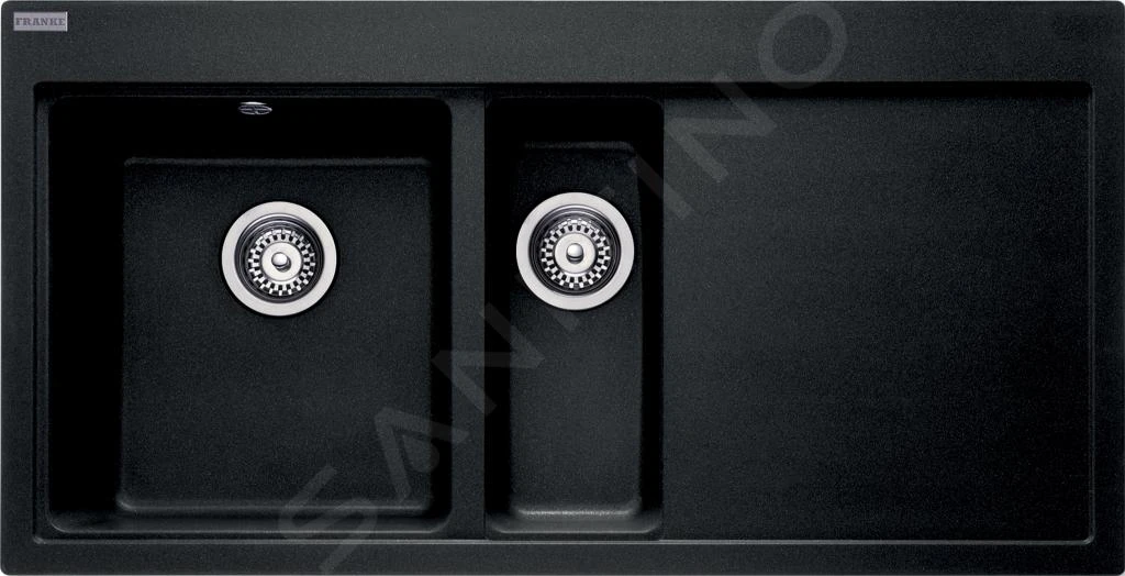 Franke Mythos - Fragranit Spülbecken MTG 651-100/2, 1000x515 Mm, Onyx 114.0250.537 3 Franke Mythos - Fragranit Spülbecken MTG 651-100/2, 1000x515 Mm, Onyx 114.0250.537