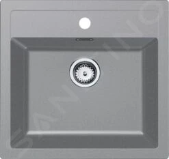 Franke Sirius - Tectonite-Spüle SID 610, 560x530 Mm, Grau 143.0650.860