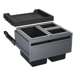 Franke Einbau-Abfallsammler Sorter FX 60 Frontauszug Abfalltrennung 3-fach